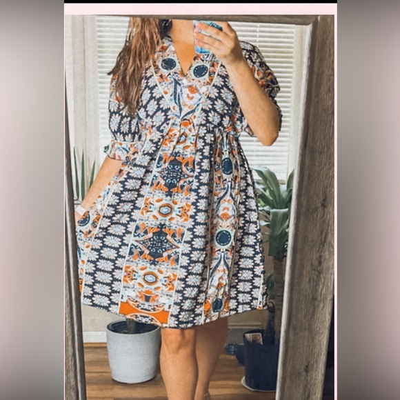 Boho dress NWT - Picture 2 of 8